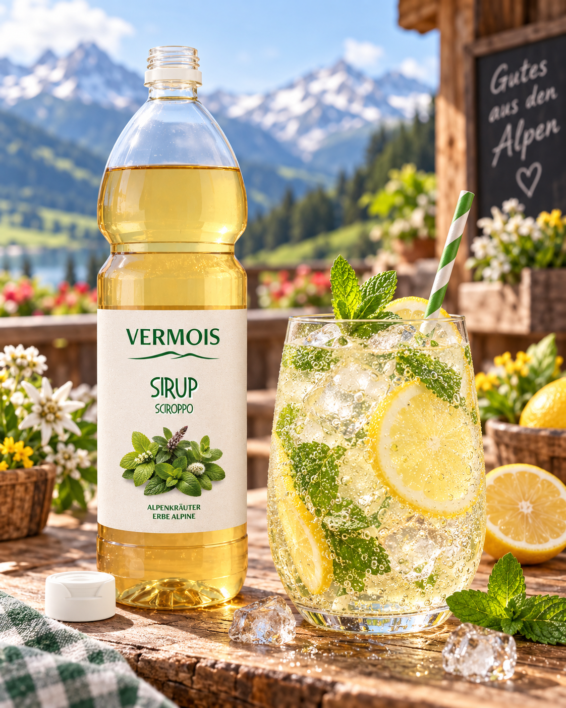 Vermois Alpenkräuter-Sirup 1 L