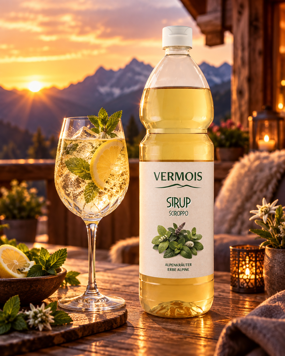 Vermois Alpenkräuter-Sirup 1 L