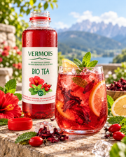 Vermois Bio Tea Apfelminze, Hibiskus & Hagebutte 500 ml