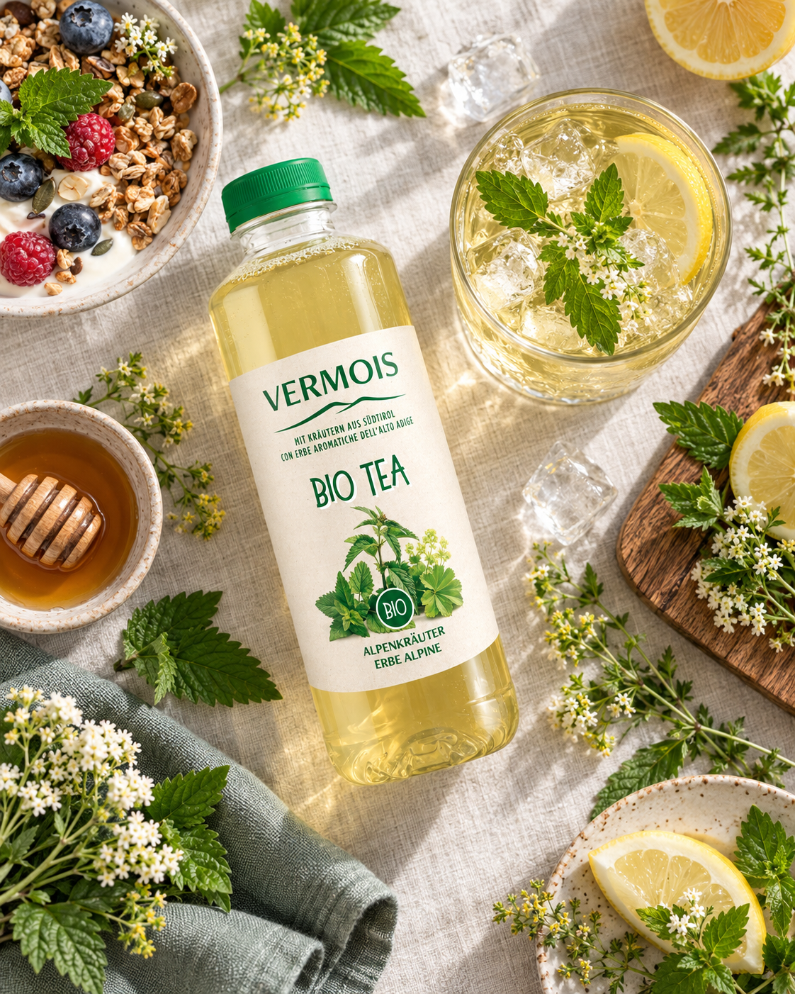 Vermois Bio Tea Alpenkräuter 500 ml