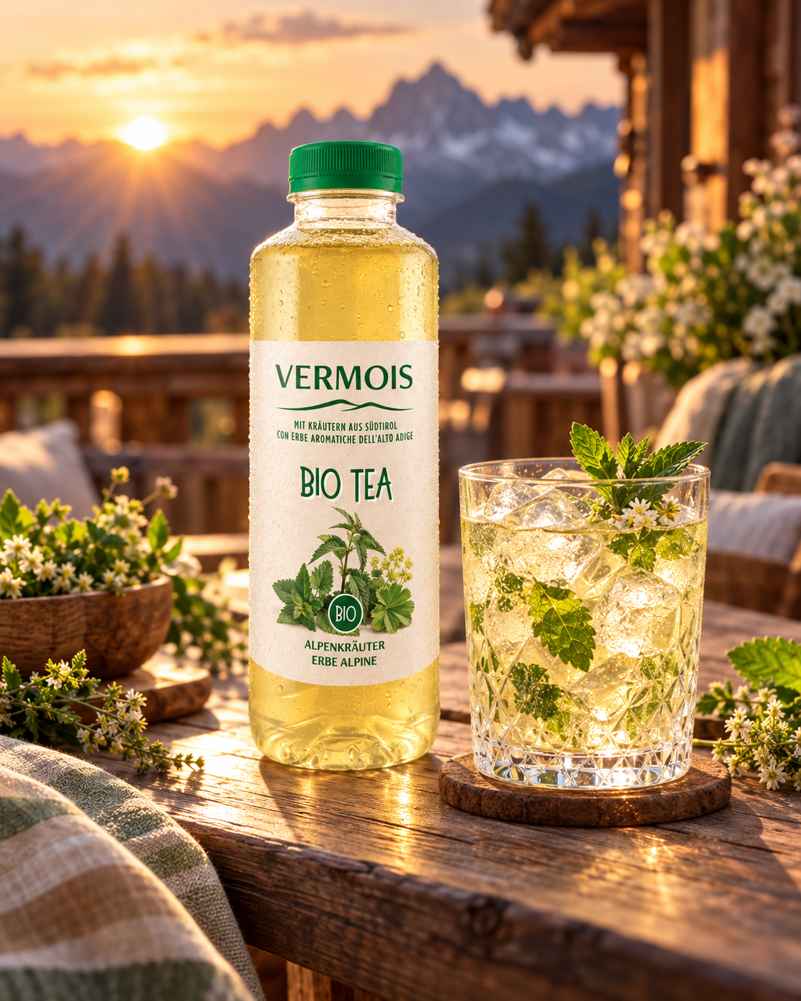 Vermois Bio Tea Alpenkräuter 500 ml