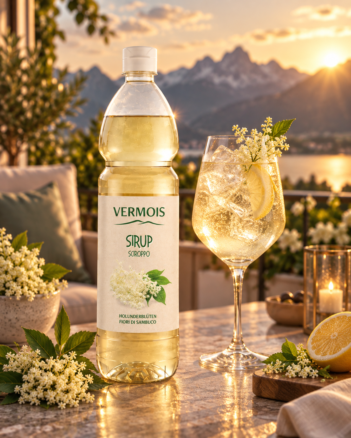 Vermois Holunderblütensirup 1 L