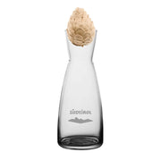 Alpinum "Zwoa" - caraffa acqua 1 L. con pigne della Val Gardena