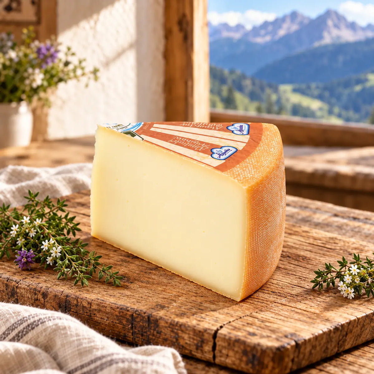 Algunder Bergkäse aus Heumilch - ca. 300 g