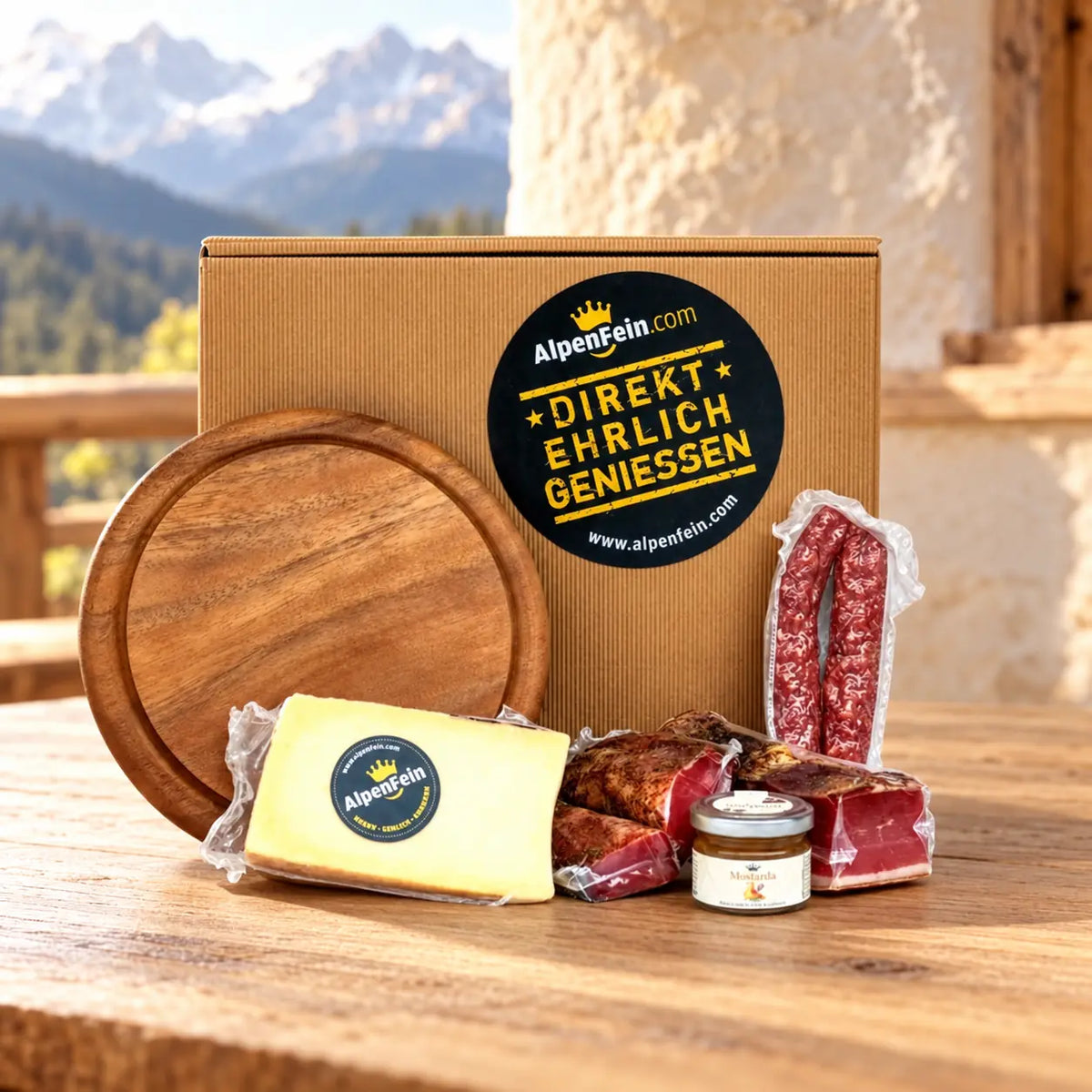 Degustations Box "Der Berg ruft"
