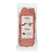 Lingue con barbabietola ed erba cipollina