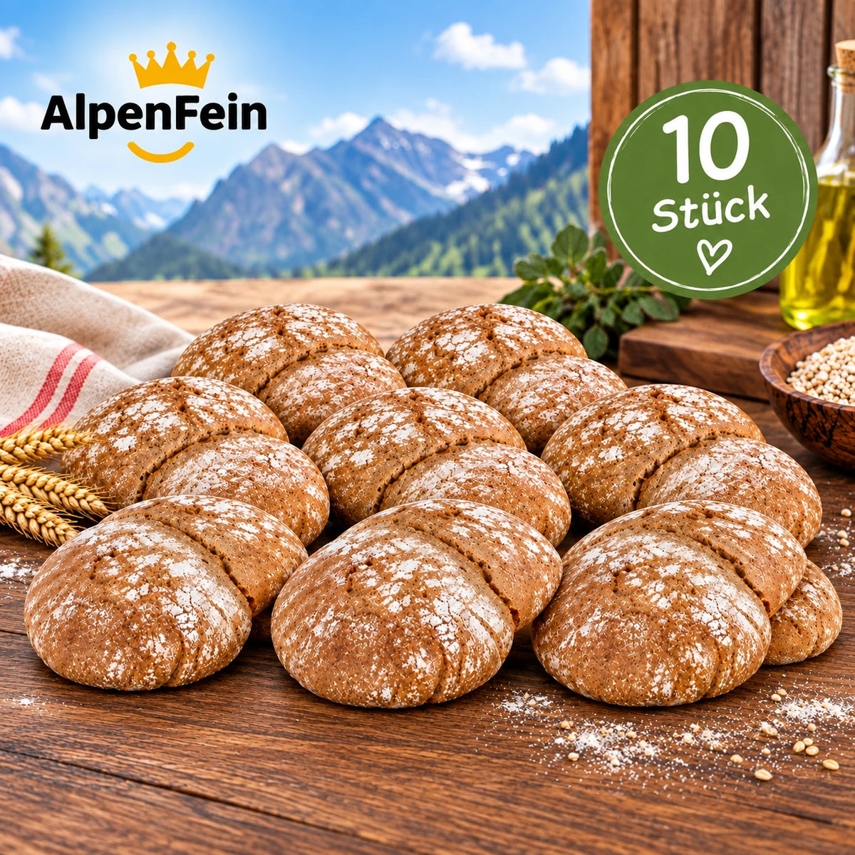 10x Original Südtiroler Vinschgauer