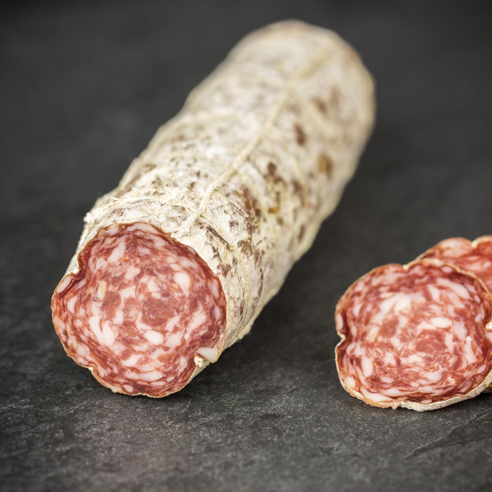 Salami „Tronchetto“ (Bauernsalami) – ca. 400 g | Rustikale, luftgetrocknete Delikatesse