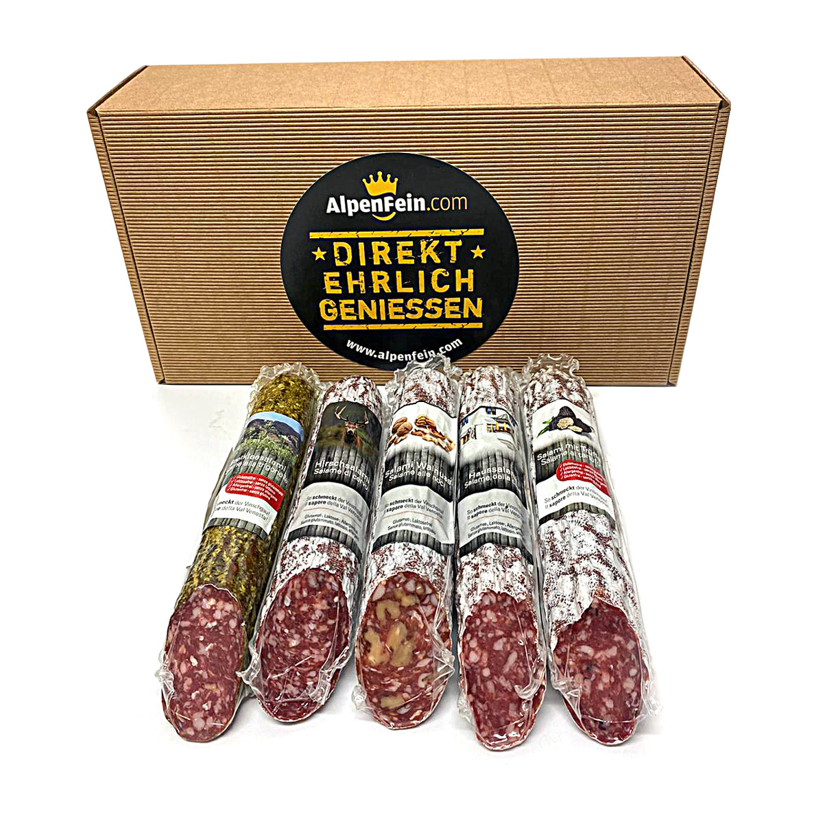 Degustations Box "Gourmet-Erlebnis: Salami-Selection"