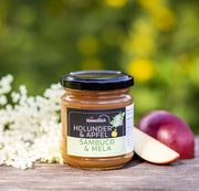 Holunder & Apfel – Marmelade / Fruchtaufstrich von Kleines Glück (210g)