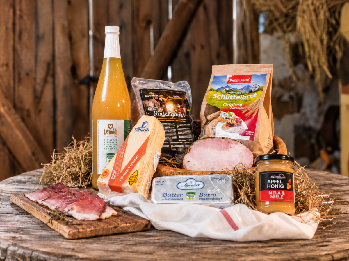 Südtiroler Osterset - Genussbox mit typischen Spezialitäten