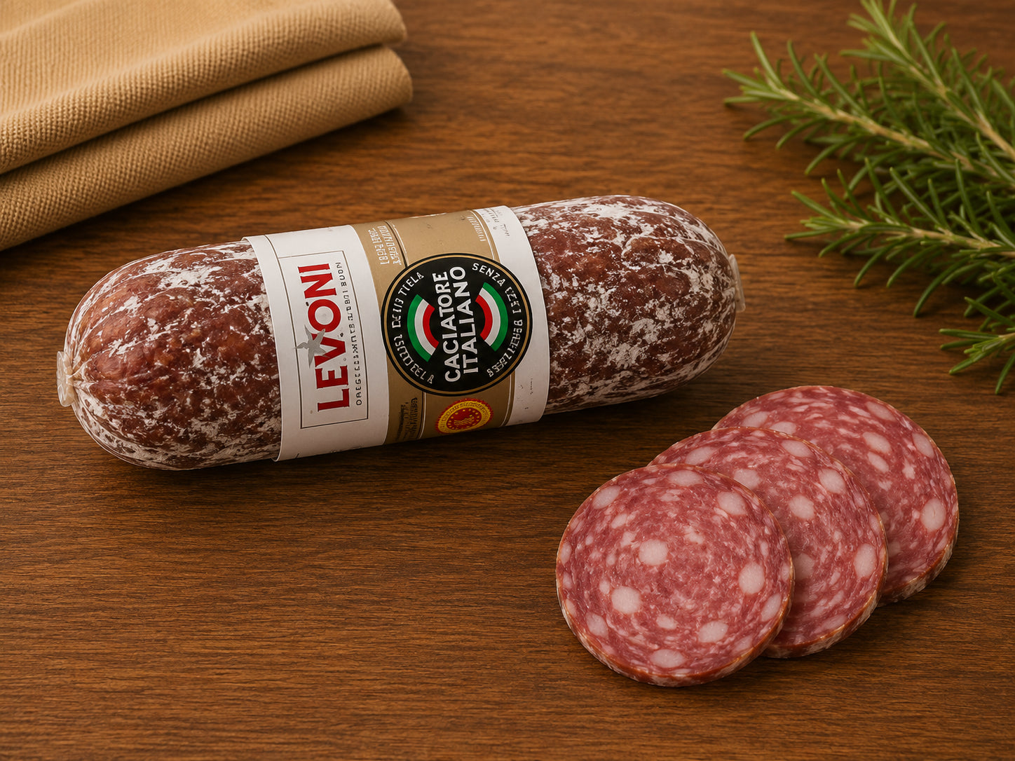 Levoni Cacciatore Italiano DOP 200g - sottovuoto