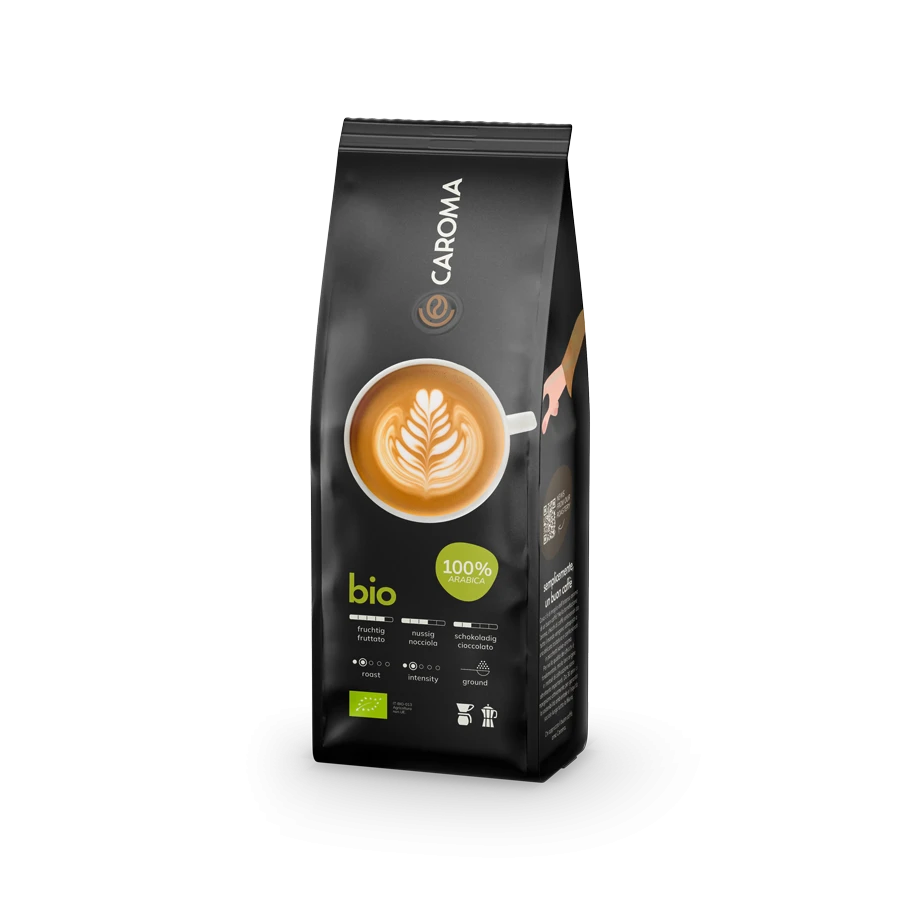 Caroma Bio Filter-Kaffee - 100 % Arabica, gemahlen (250 g)