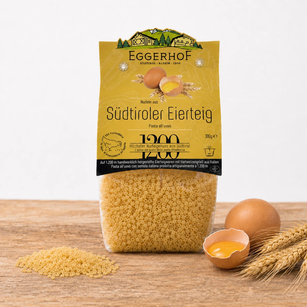 Eierteig Sternchen - Ideal als Suppeneinlage