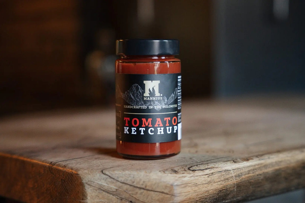 Mannius Tomato Ketchup 250 g – ketchup fruttato dell’Alto Adige