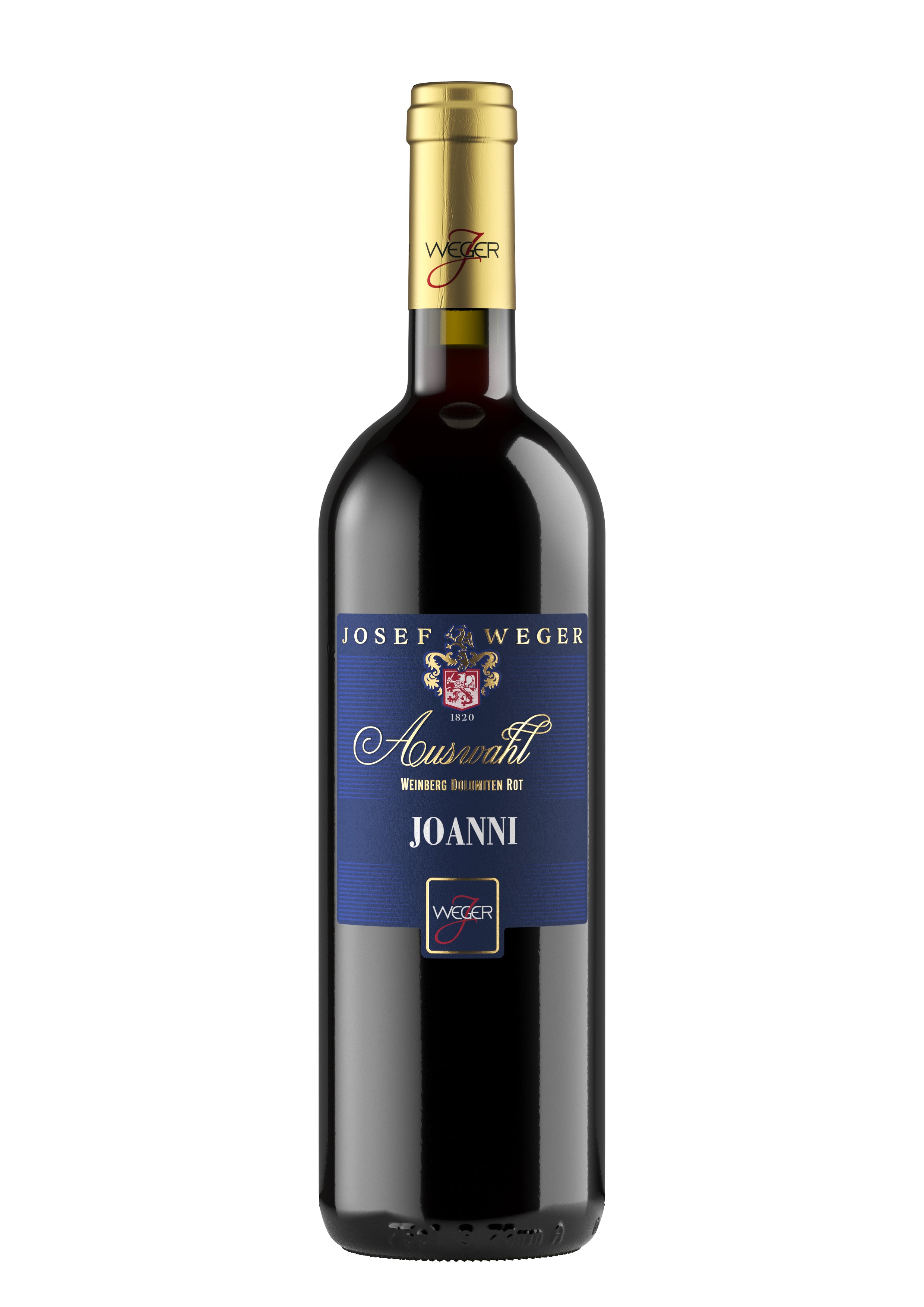 Josef Weger Joanni – Weinberg Dolomiten Rot IGT 0,75l