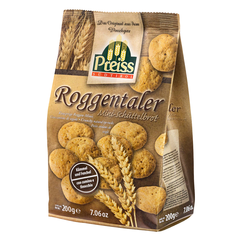 Knusprige Roggen-Minis mit Kümmel und Fenchel