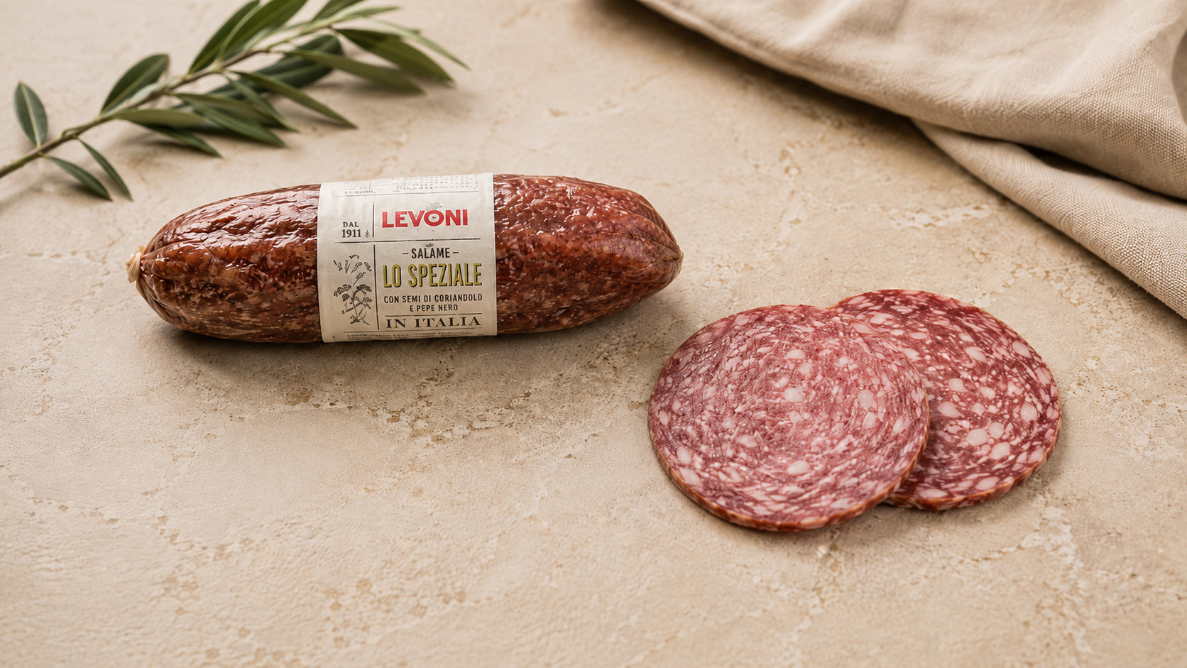 Levoni Salame Lo Speziale 300g – vakuumverpackt