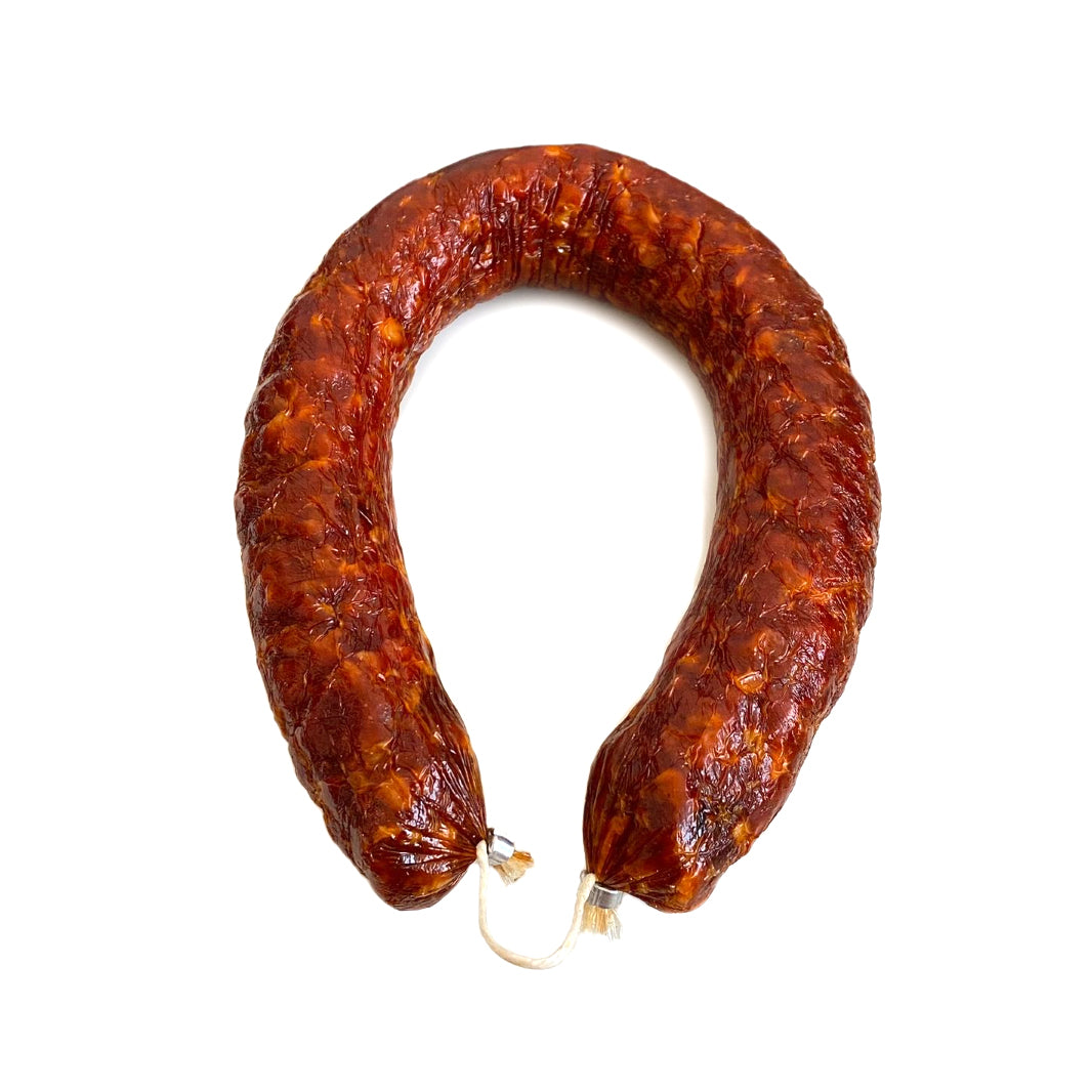 Salsiccia Napoli piccante curva – ca. 500 g | Salame tipico del Sud Italia