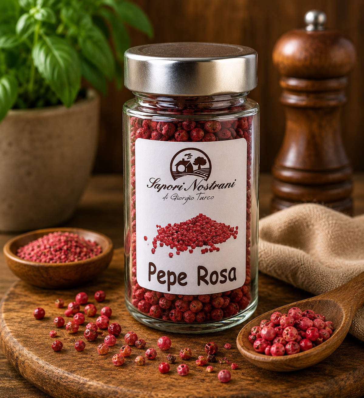 Ganze rosa Pfefferkörner 25g