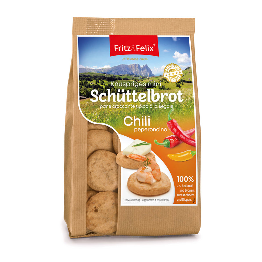 Mini Schüttelbrot Chili – 125 g