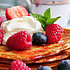 pancake con frutta