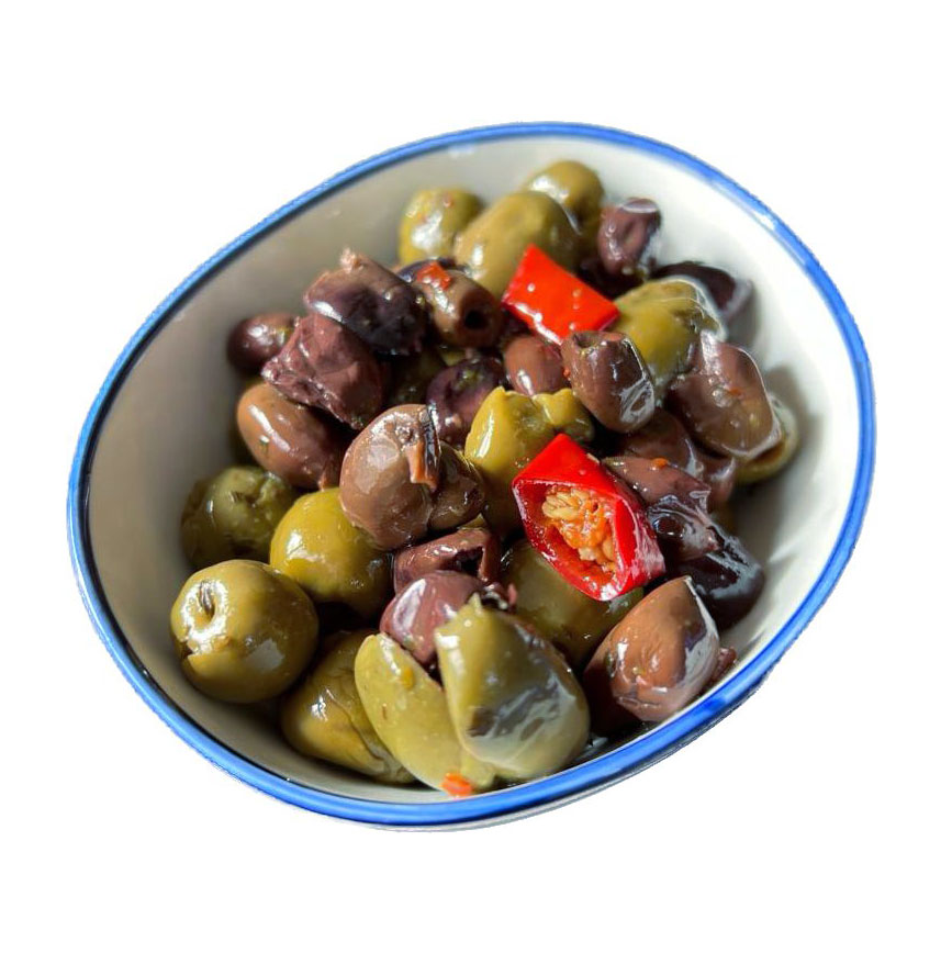 Mix di Olive denocciolate alla rustica