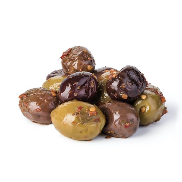 Olive con nocciolo, stile contadino qualità Oliva Bella di Cerignola gigante