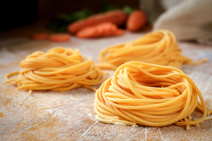 Italienische Pasta und Teigwaren