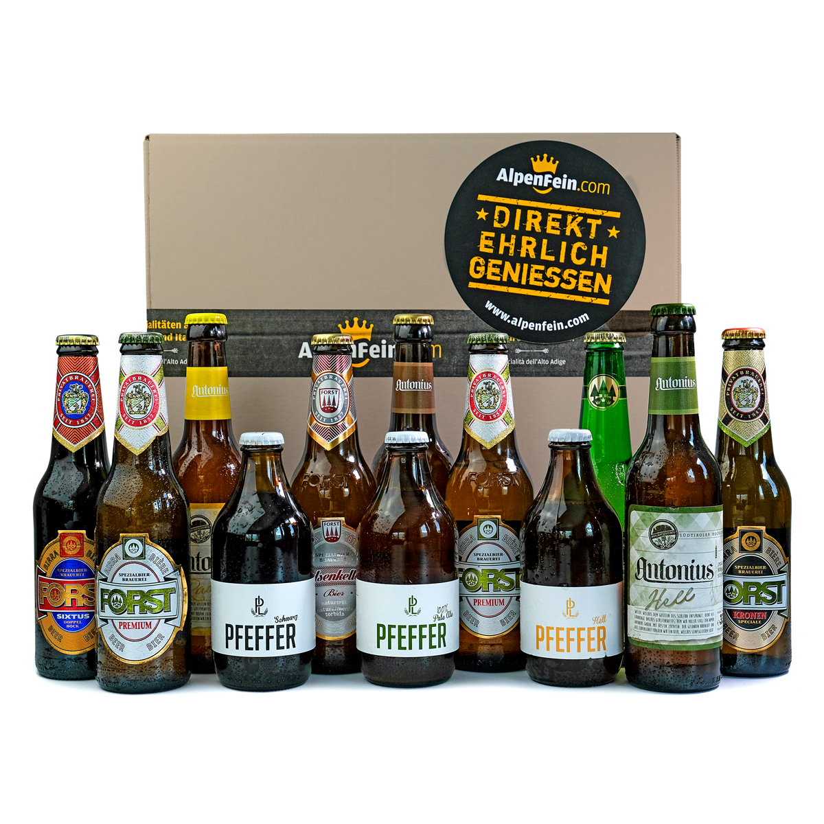Degustations Box "Südtiroler Bier Selection"