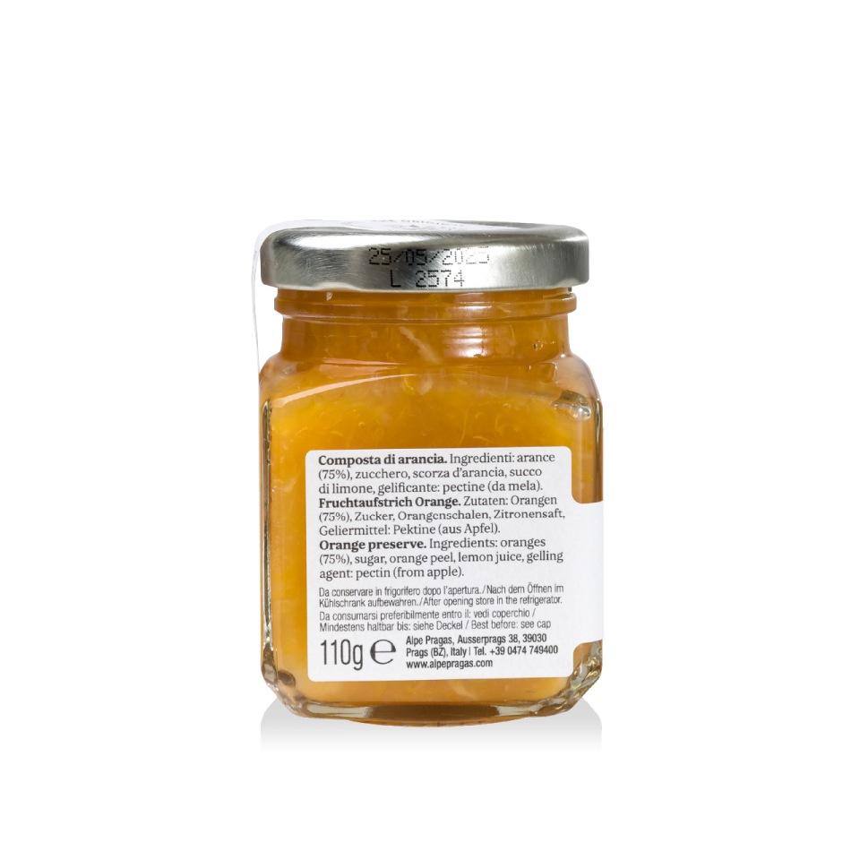 Arancia sinensis - Fruchtaufstrich Orange 110g