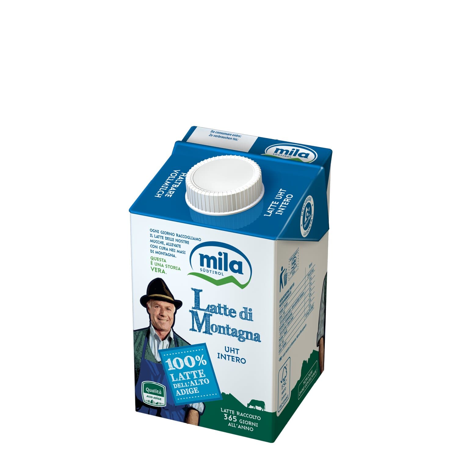 Haltbare Milch - Vollmilch aus Südtirol - 0,5 l