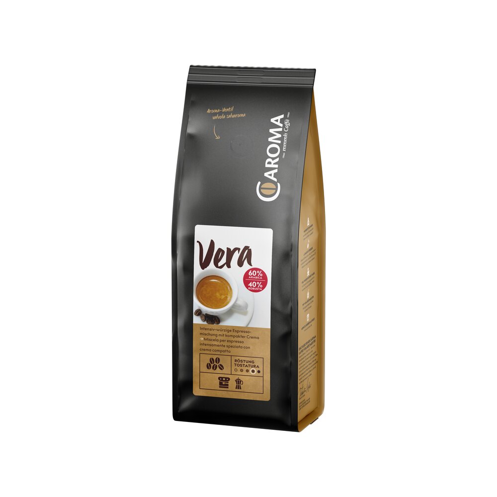 Vera - 60 % Arabica 40 % Robusta Bohnen - Espresso