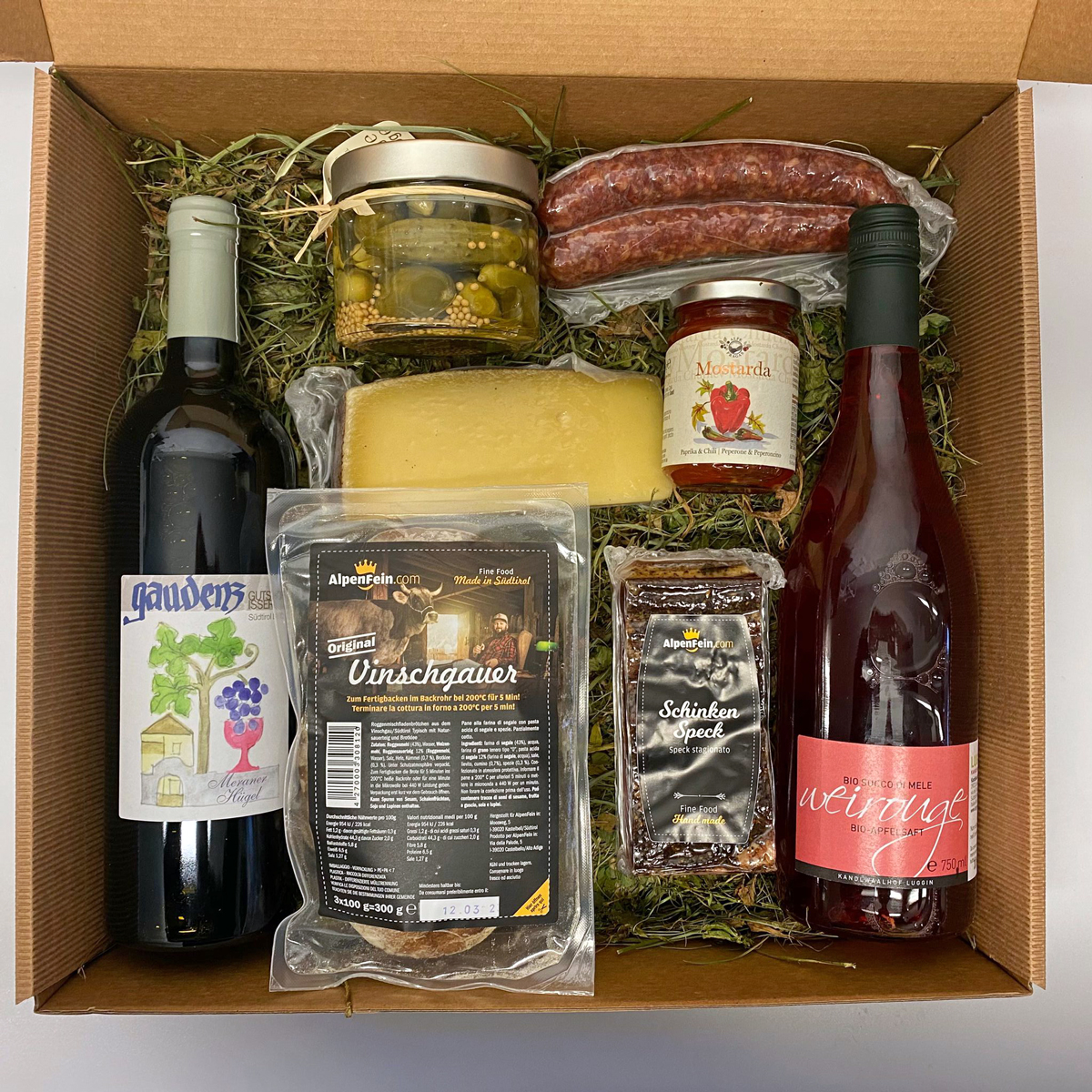 Degustations Box "Südtiroler Marende für 2"