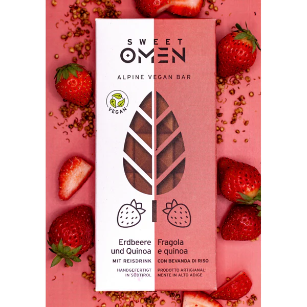 Erdbeere und Quinoa - Vegan