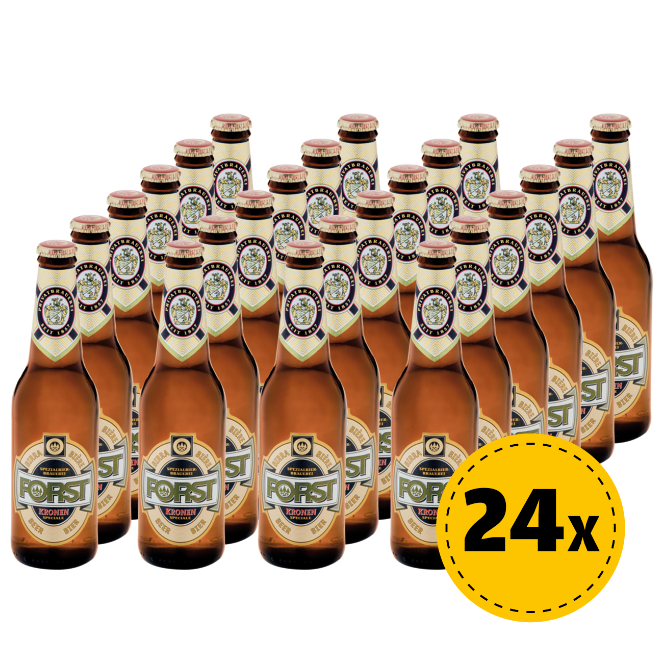 24x Forst Kronen Bier